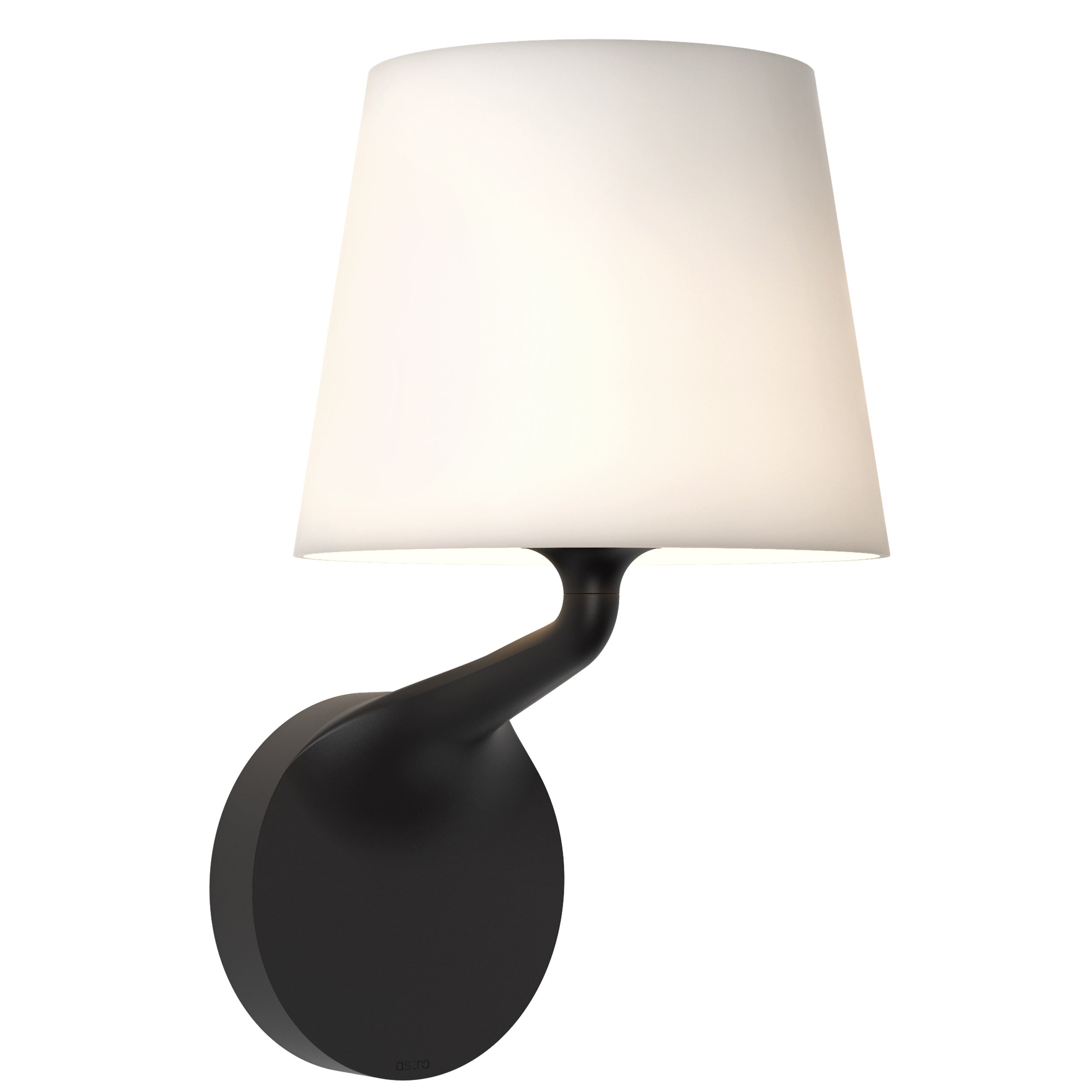 Millie Bathroom Wall Light- Polished Chrome/ Matt Black