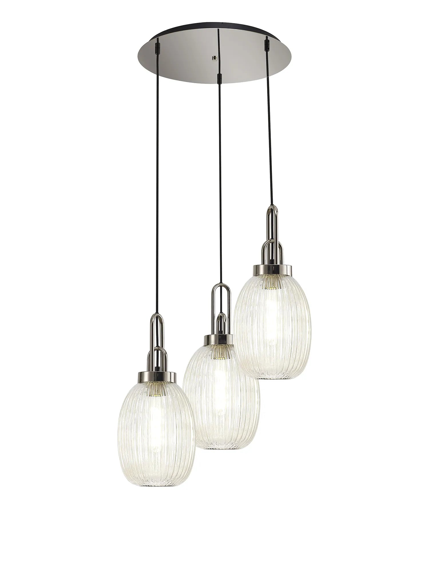 Cadiz 3 Light Cluster Pendant