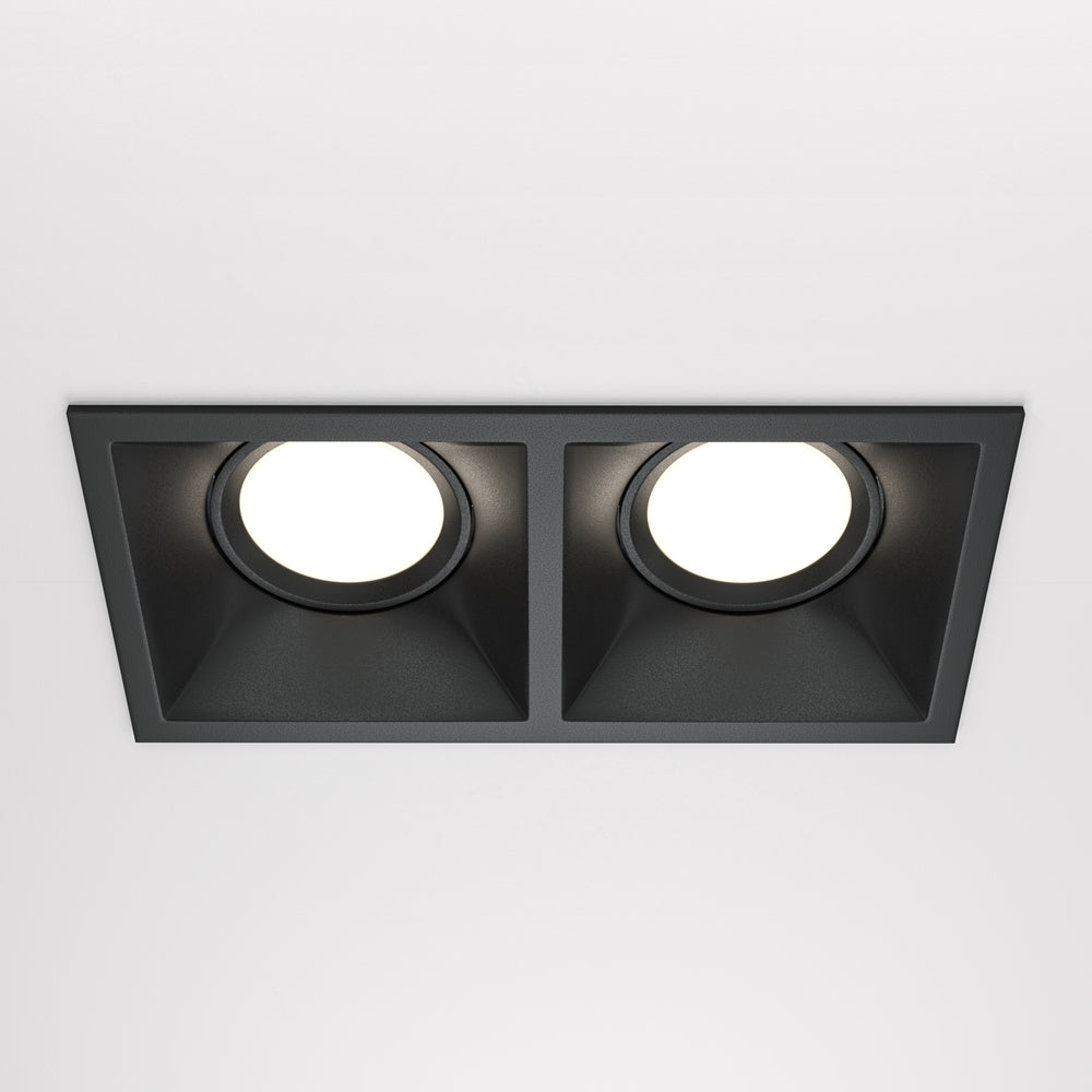 Hythe Downlight Dot GU10 2x10W- Black/White