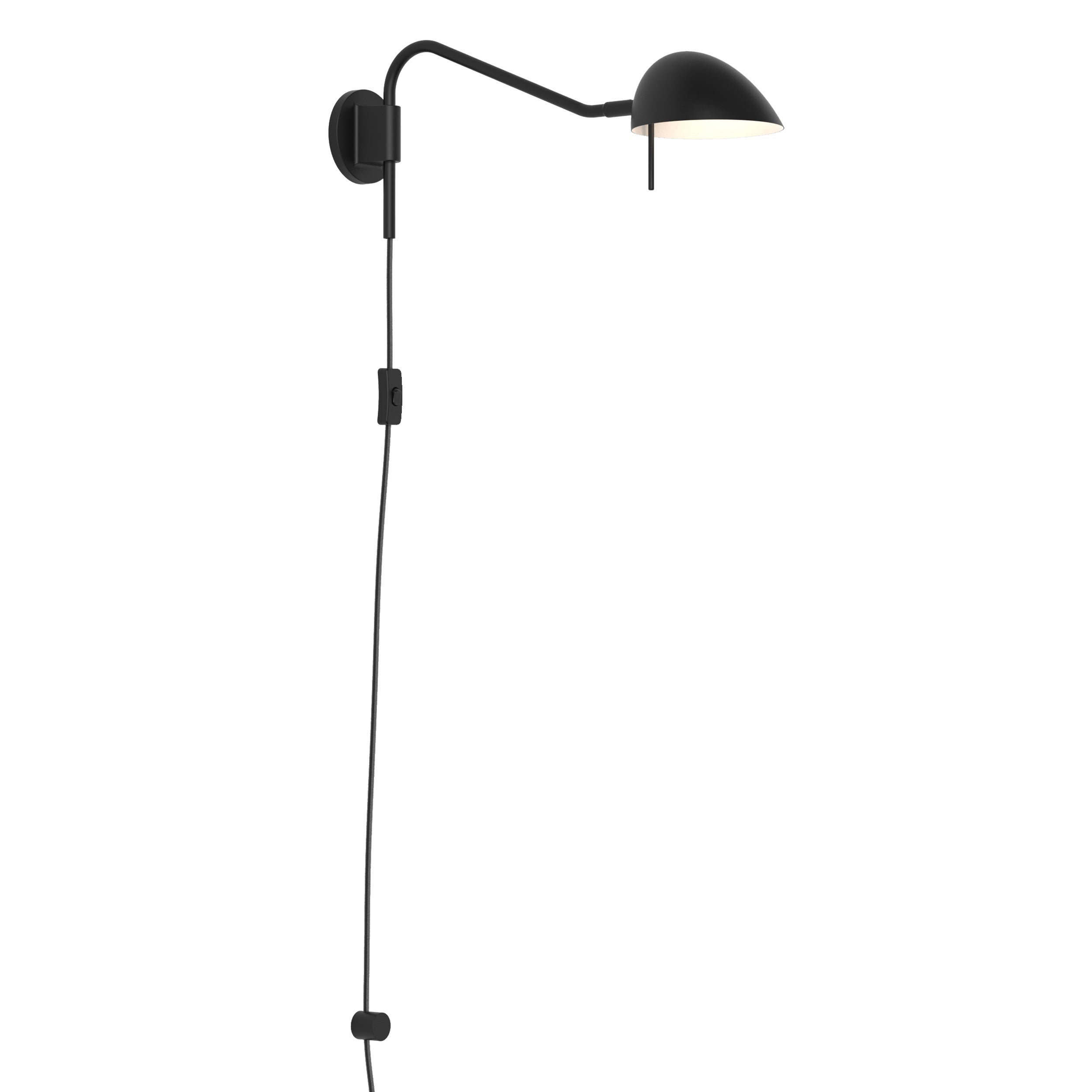 Serge Plug-In Task Light - White/Black