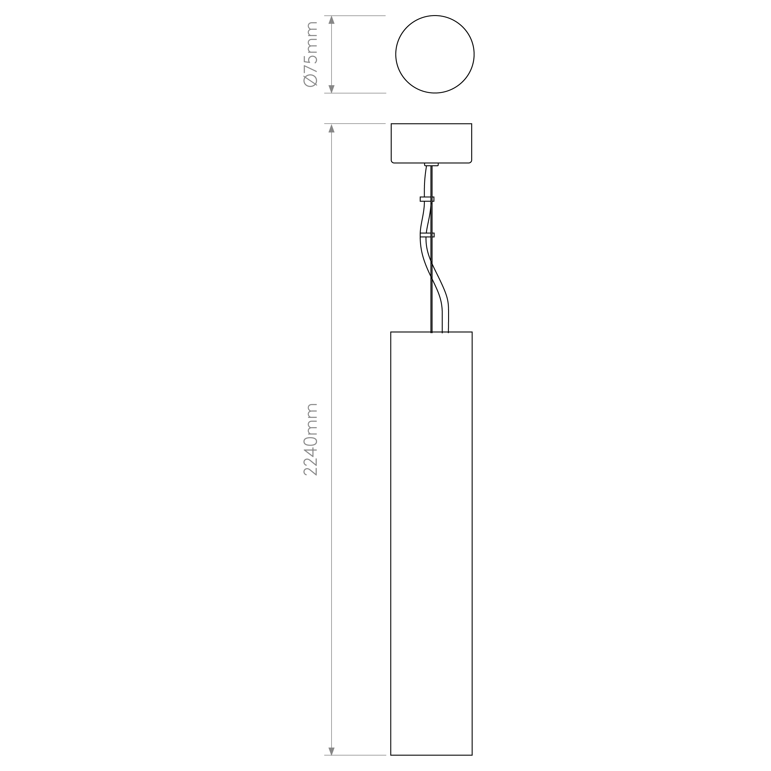 Osca 400 Round Pendant