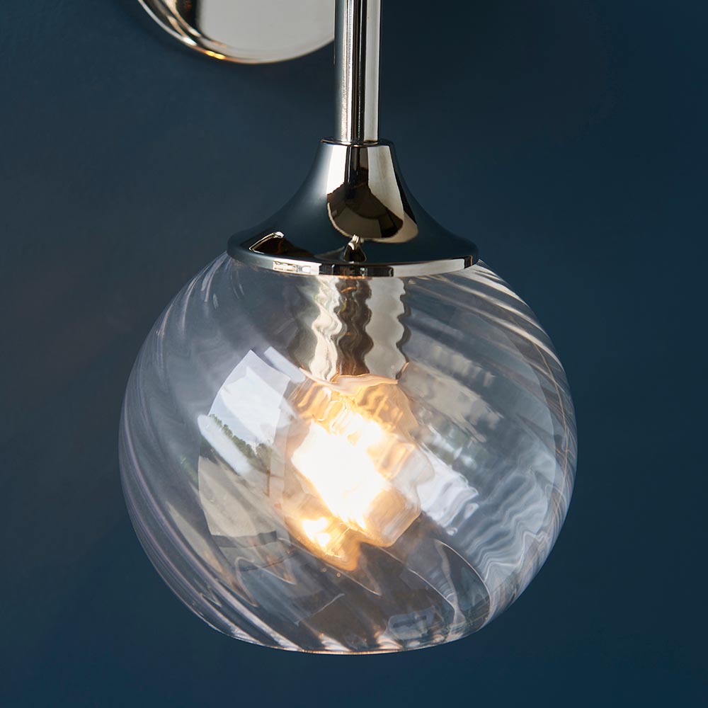 Furze Wall Light - Antique Brass/Bright Nickel