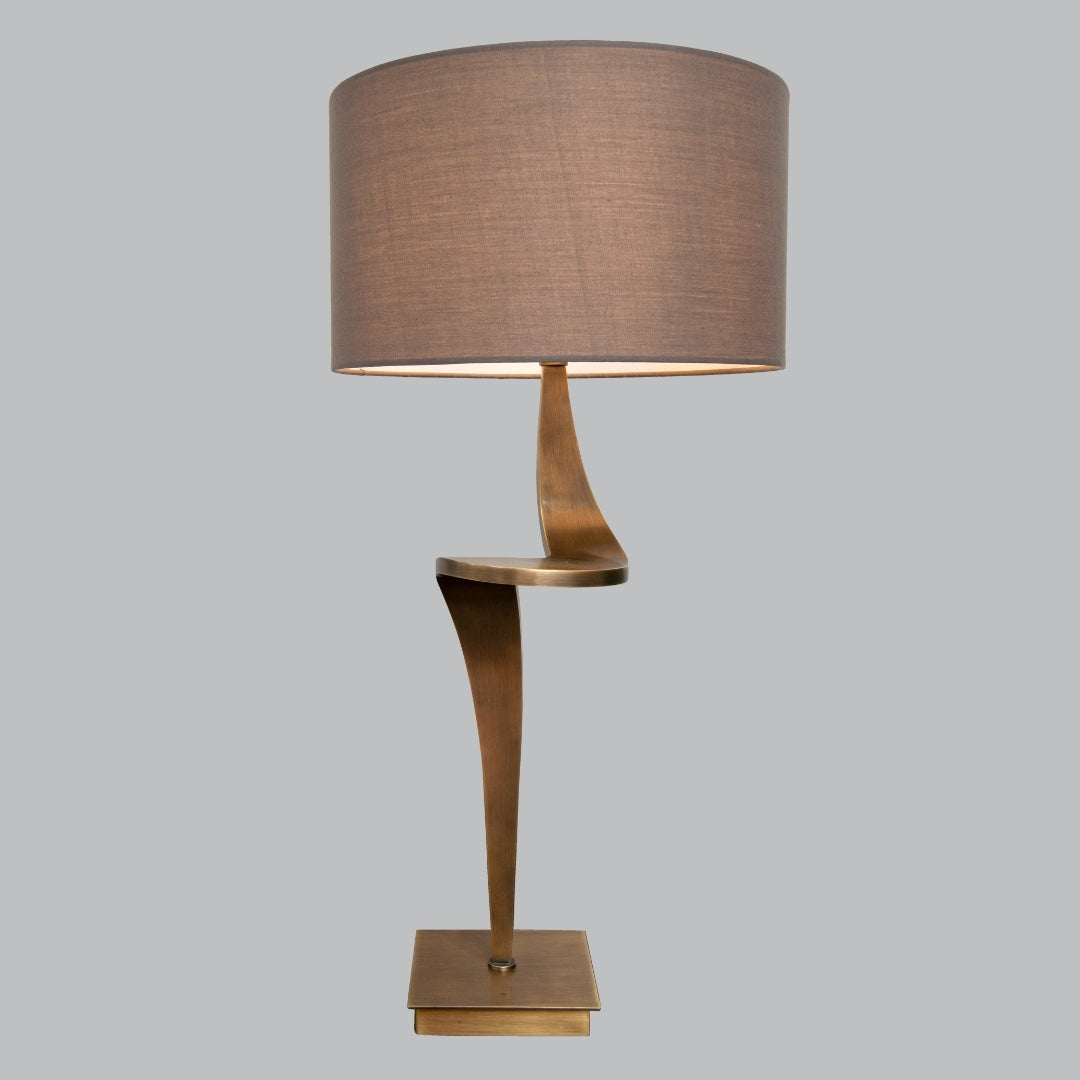 Nero Small/Large Nickel/Brass Table Lamp E14