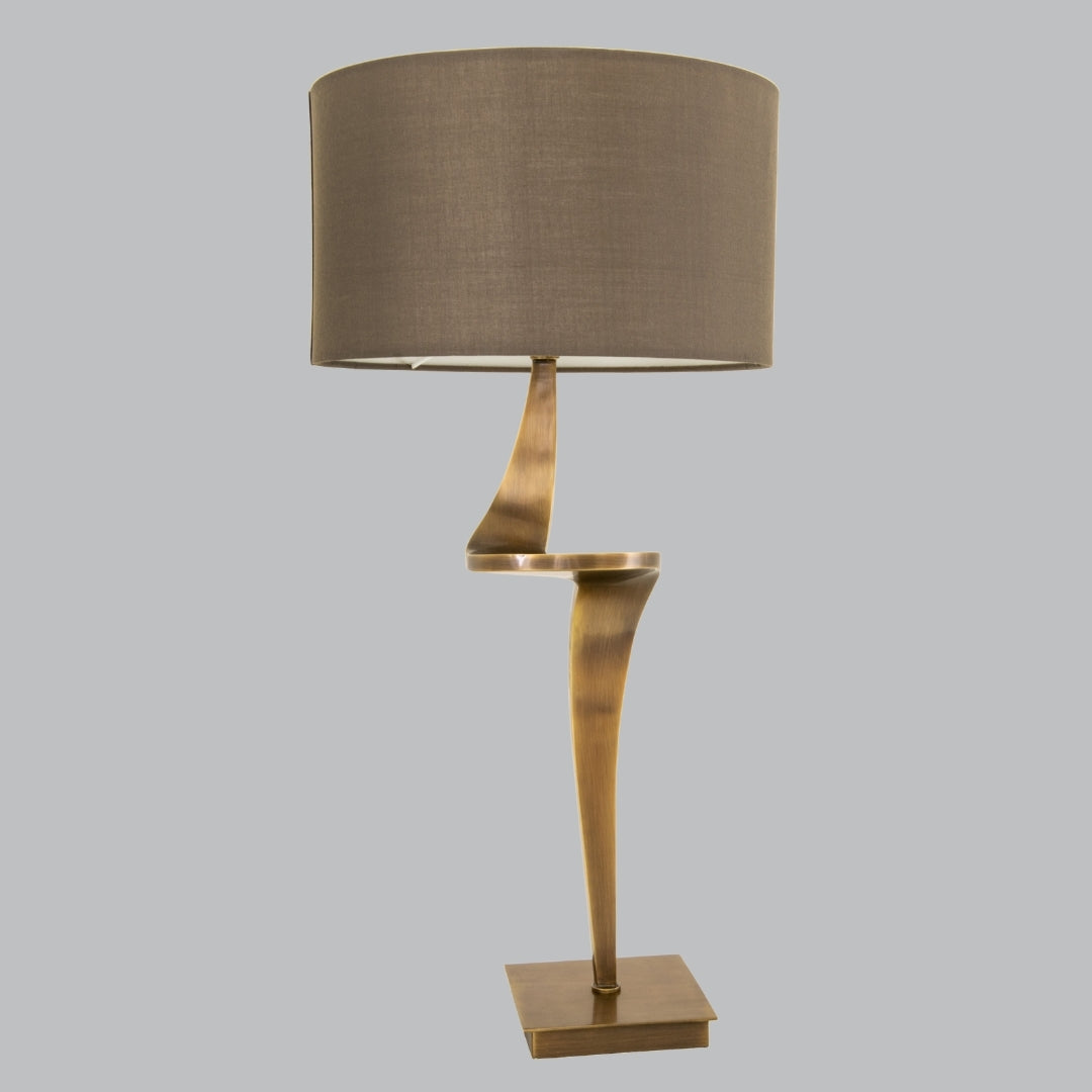 Nero Small/Large Nickel/Brass Table Lamp E14