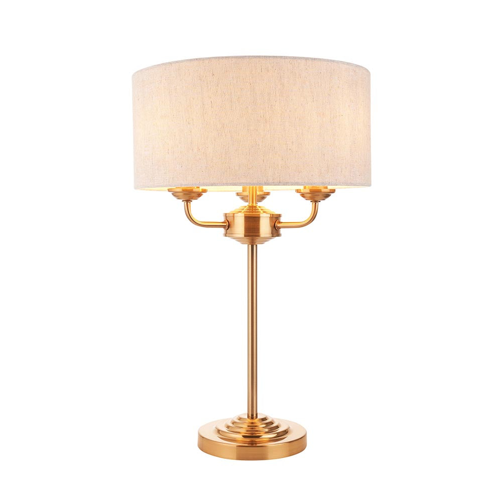 Westbury 1/3Lt Table Lamp In Various Finishes E14