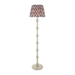 Nivara Zigzag Floor Lamp In Various Finishes B22