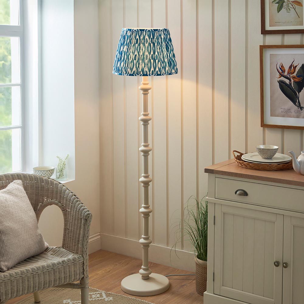 Nivara Ikat Floor Lamp In Various Finish B22