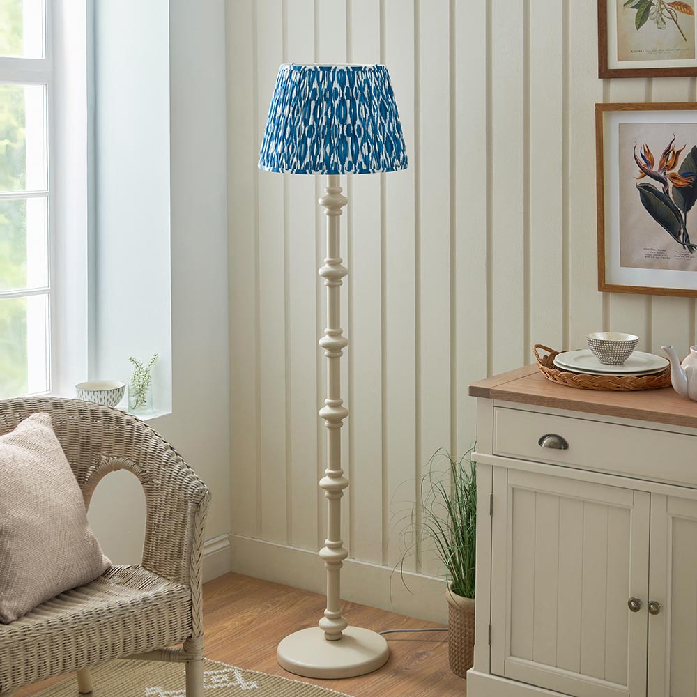 Nivara Ikat Floor Lamp In Various Finish B22