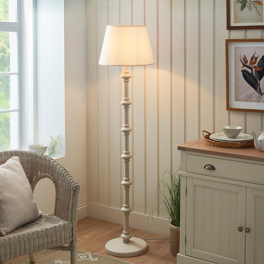 Nivara Ivy Floor Lamp In Various Finish B22