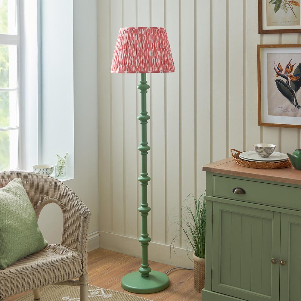 Nivara Ikat Floor Lamp In Various Finish B22