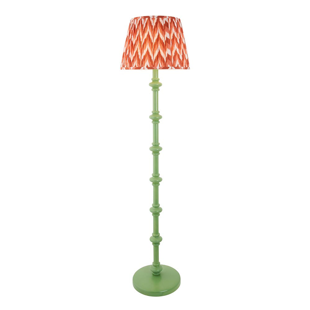 Nivara Zigzag Floor Lamp In Various Finishes B22
