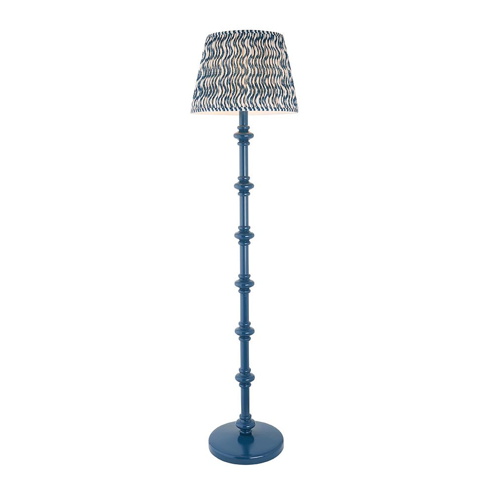 Nivara Ripple Floor Lamp In Various Finishes B22