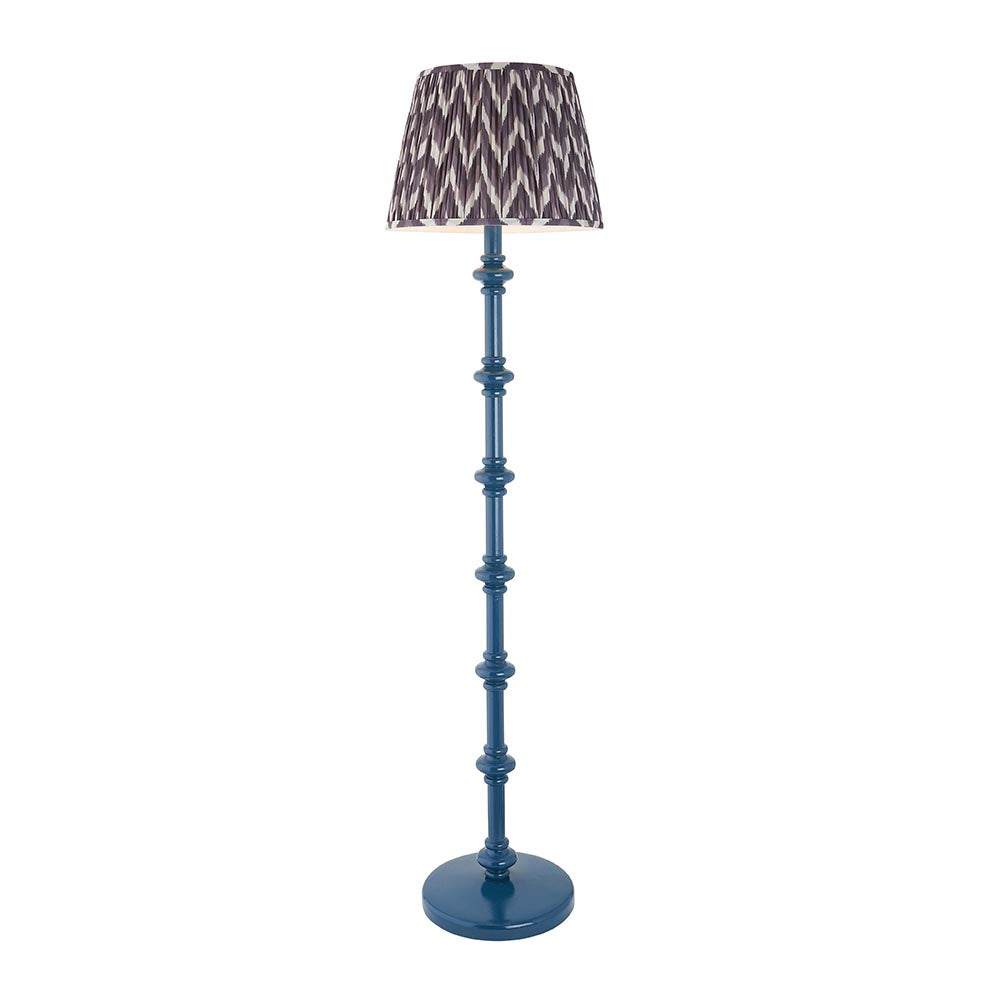 Nivara Zigzag Floor Lamp In Various Finishes B22