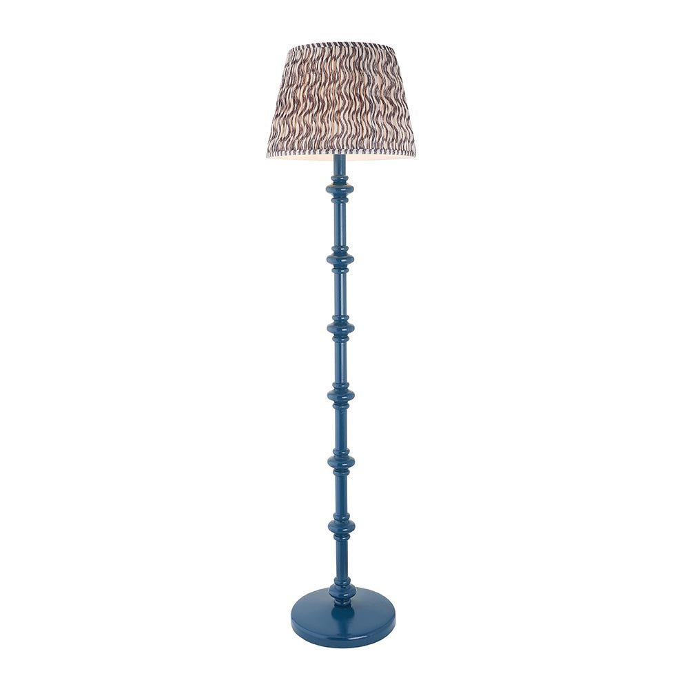 Nivara Ripple Floor Lamp In Various Finishes B22