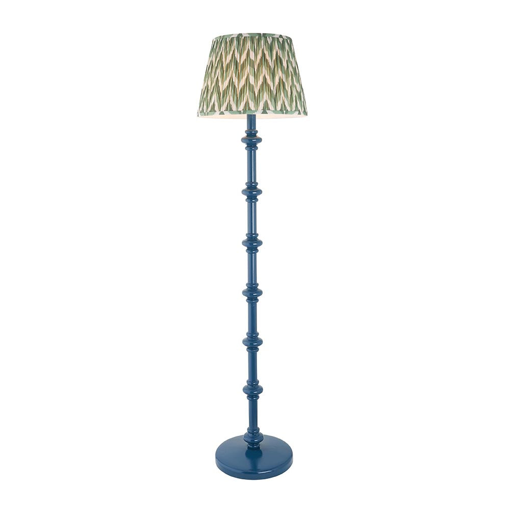Nivara Zigzag Floor Lamp In Various Finishes B22