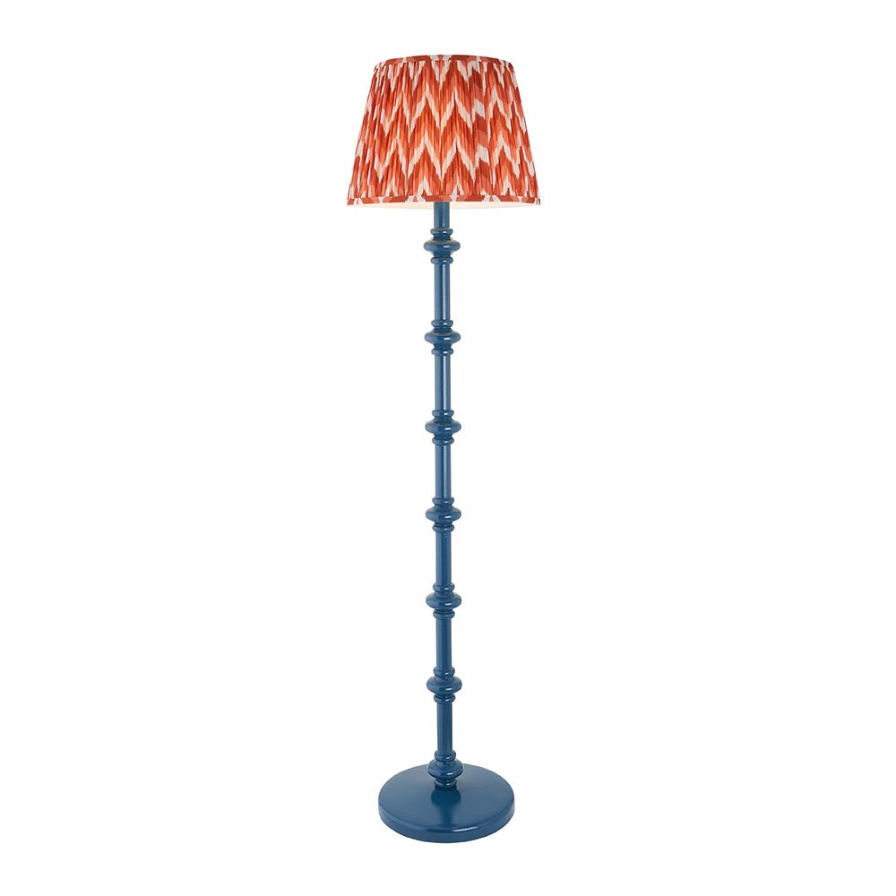 Nivara Zigzag Floor Lamp In Various Finishes B22
