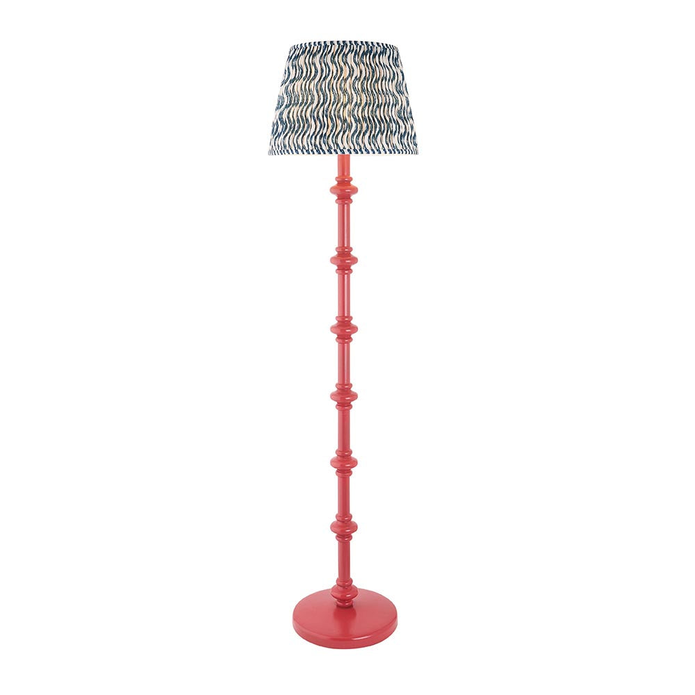 Nivara Ripple Floor Lamp In Various Finishes B22