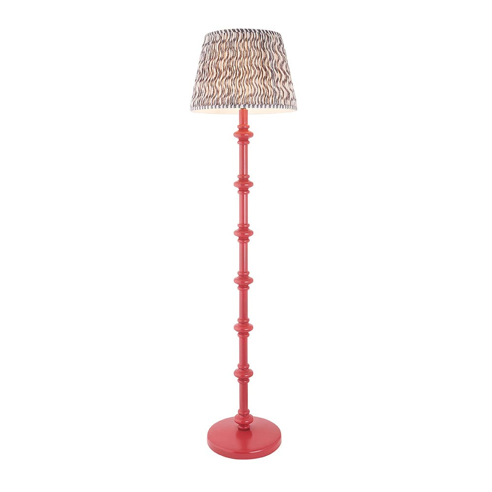 Nivara Ripple Floor Lamp In Various Finishes B22