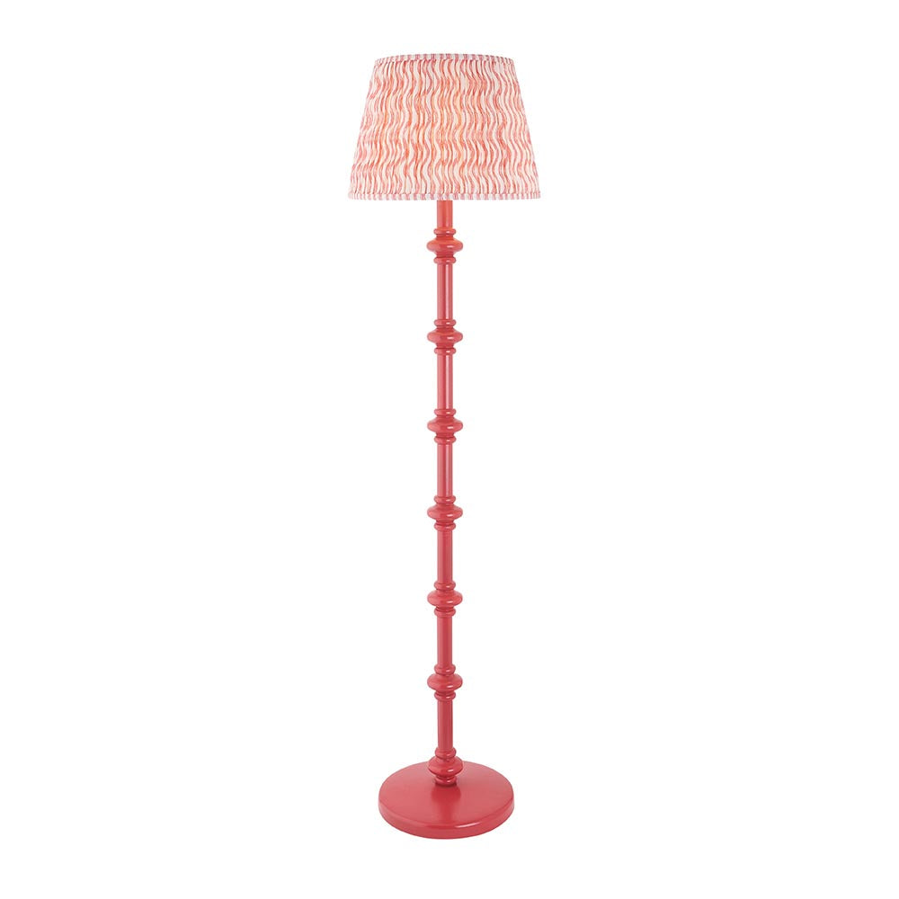 Nivara Ripple Floor Lamp In Various Finishes B22