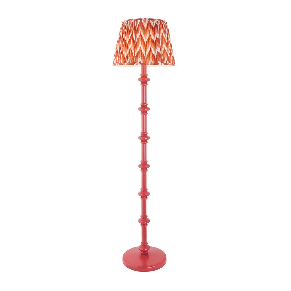 Nivara Zigzag Floor Lamp In Various Finishes B22