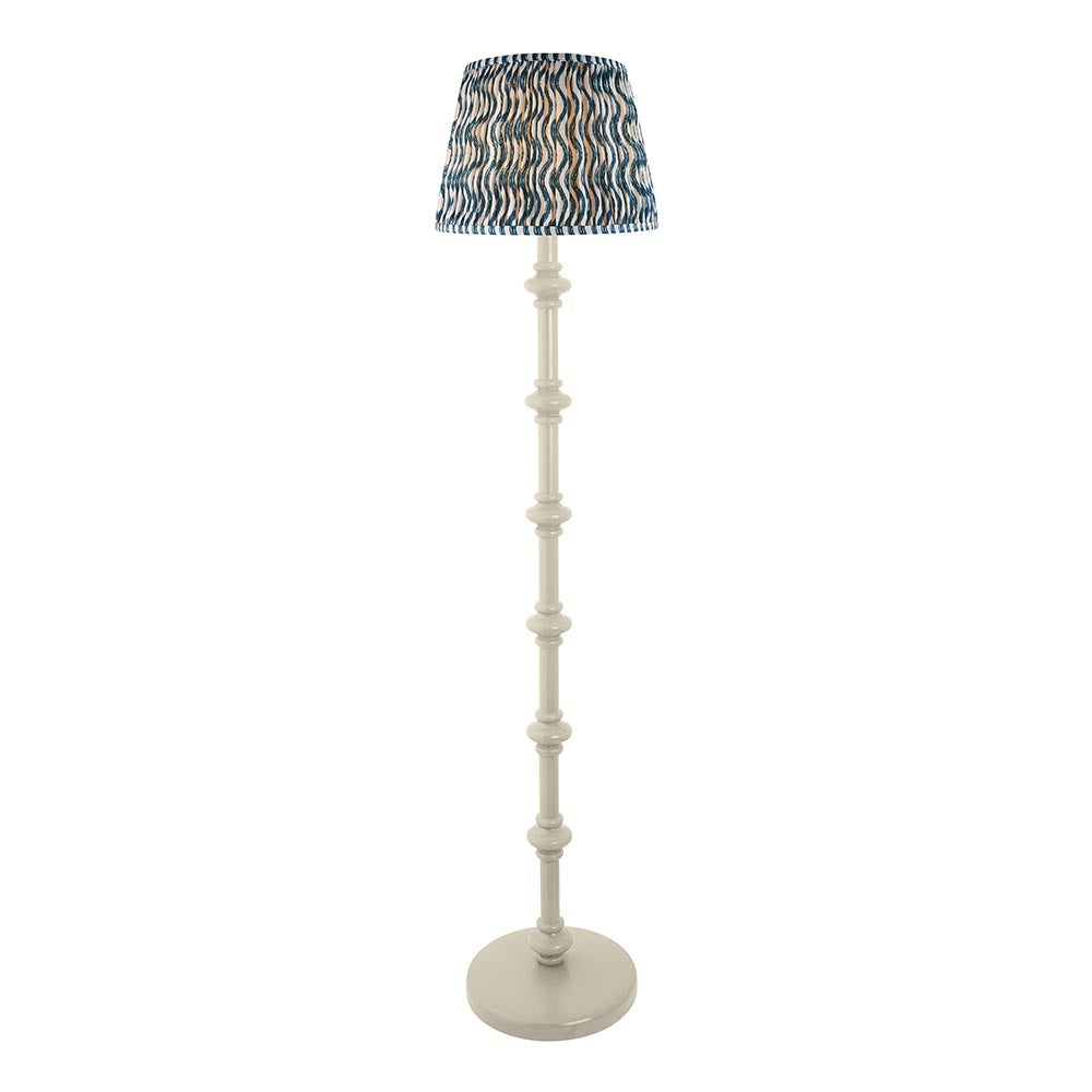 Nivara Ripple Floor Lamp In Various Finishes B22