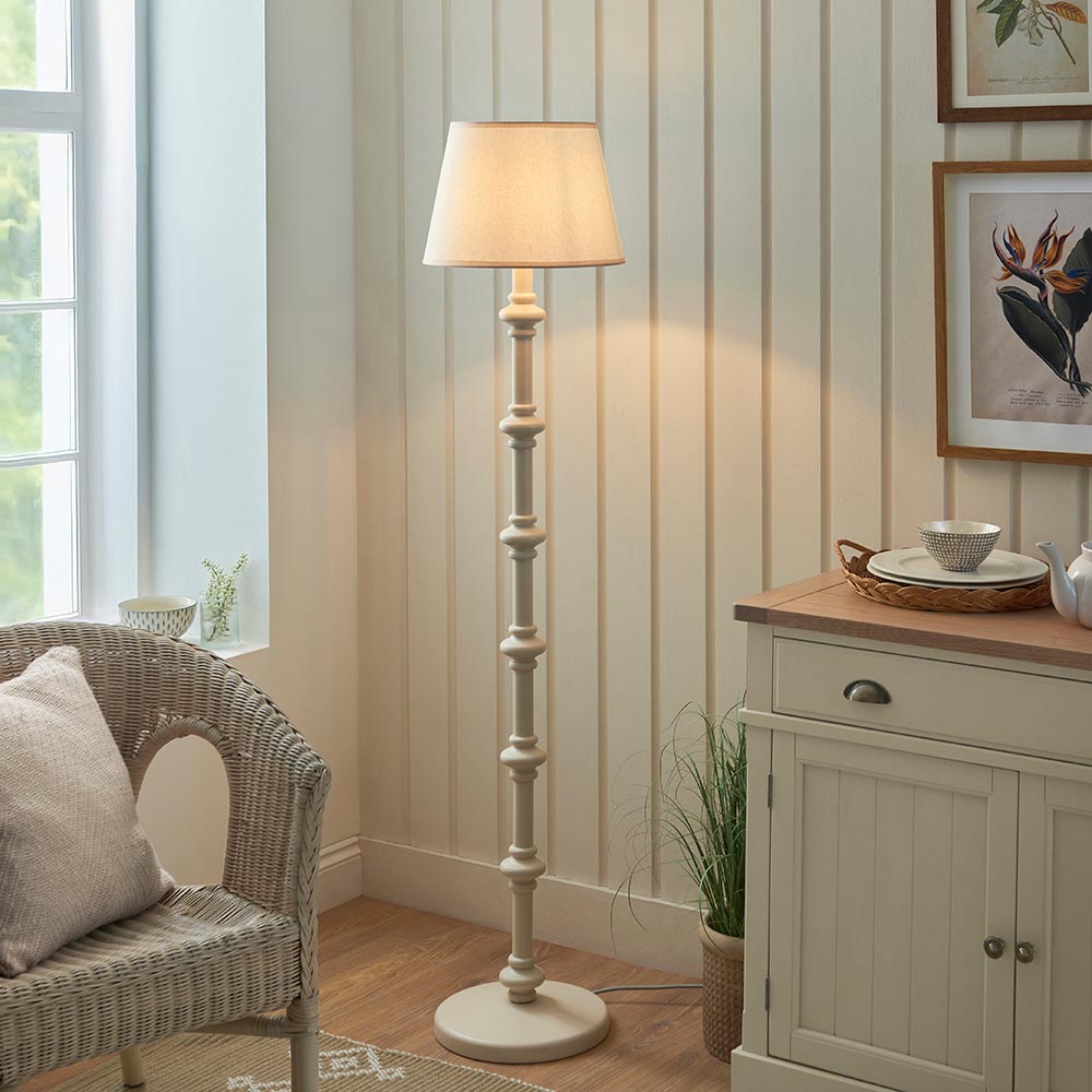 Nivara Ivy Floor Lamp In Various Finish B22