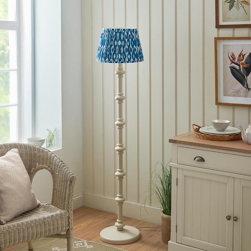 Nivara Ikat Floor Lamp In Various Finish B22