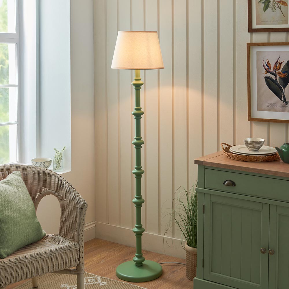 Nivara Ivy Floor Lamp In Various Finish B22