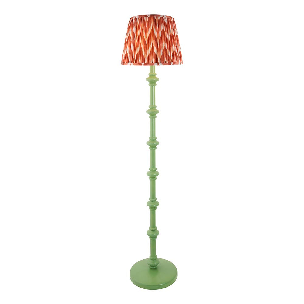 Nivara Zigzag Floor Lamp In Various Finishes B22