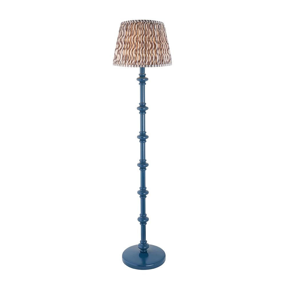 Nivara Ripple Floor Lamp In Various Finishes B22