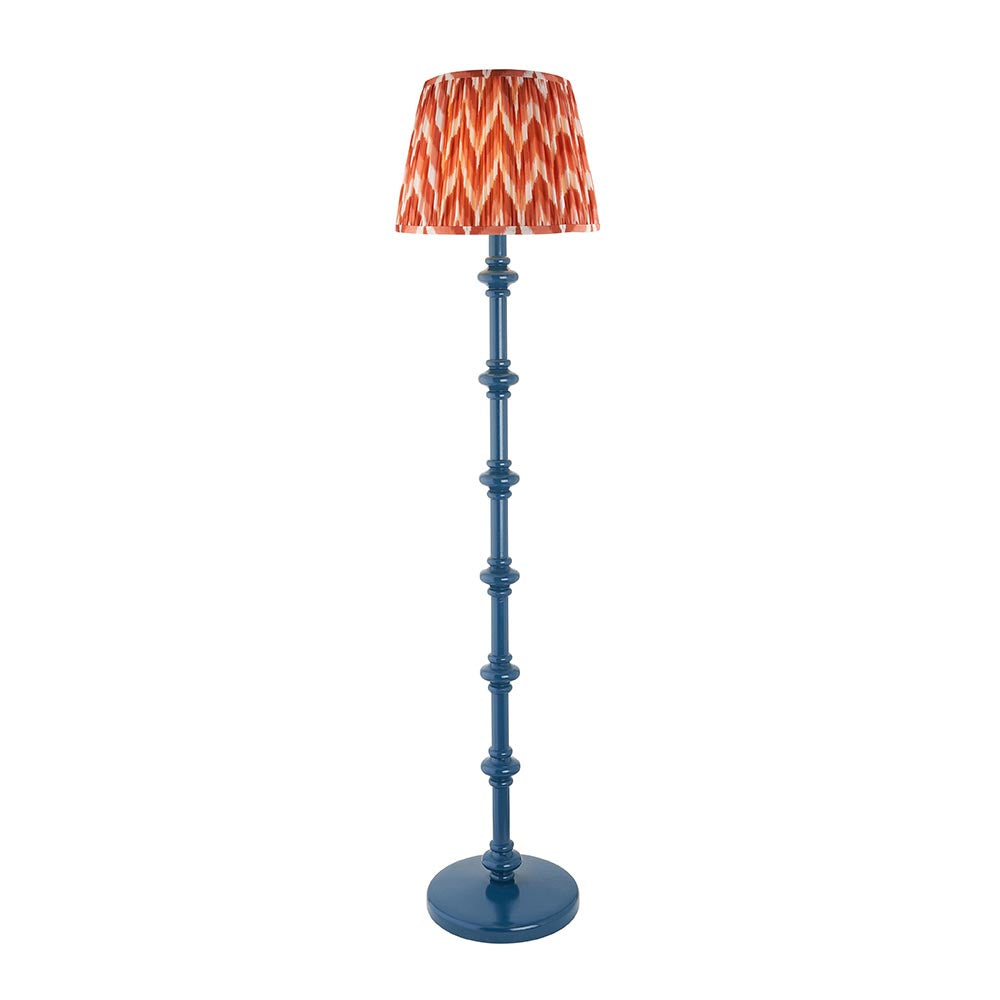 Nivara Zigzag Floor Lamp In Various Finishes B22