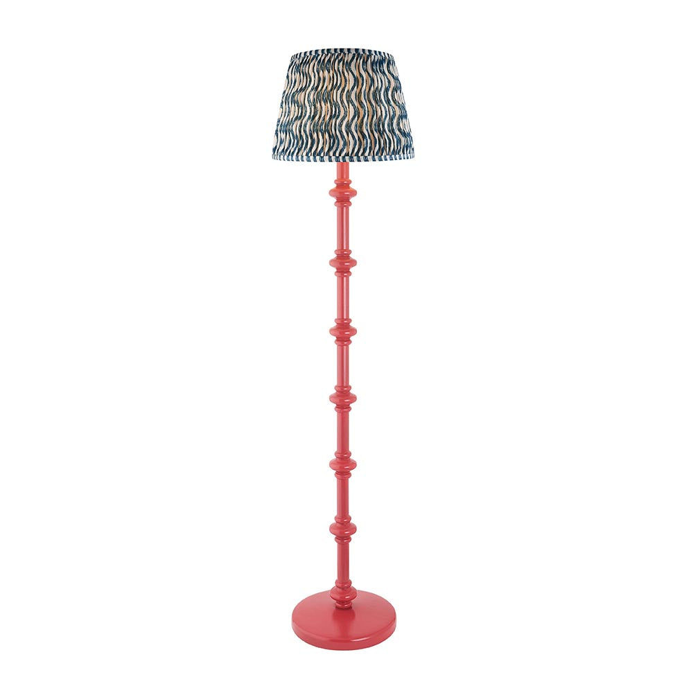 Nivara Ripple Floor Lamp In Various Finishes B22