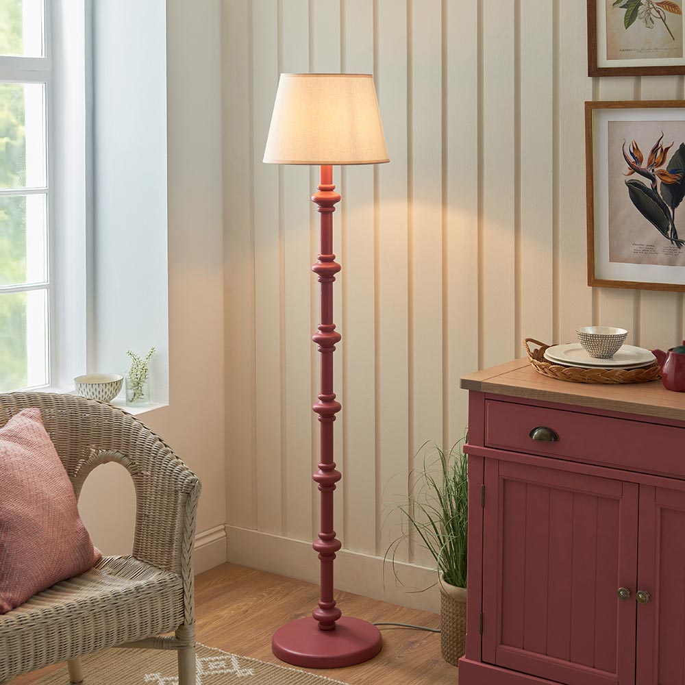 Nivara Ivy Floor Lamp In Various Finish B22