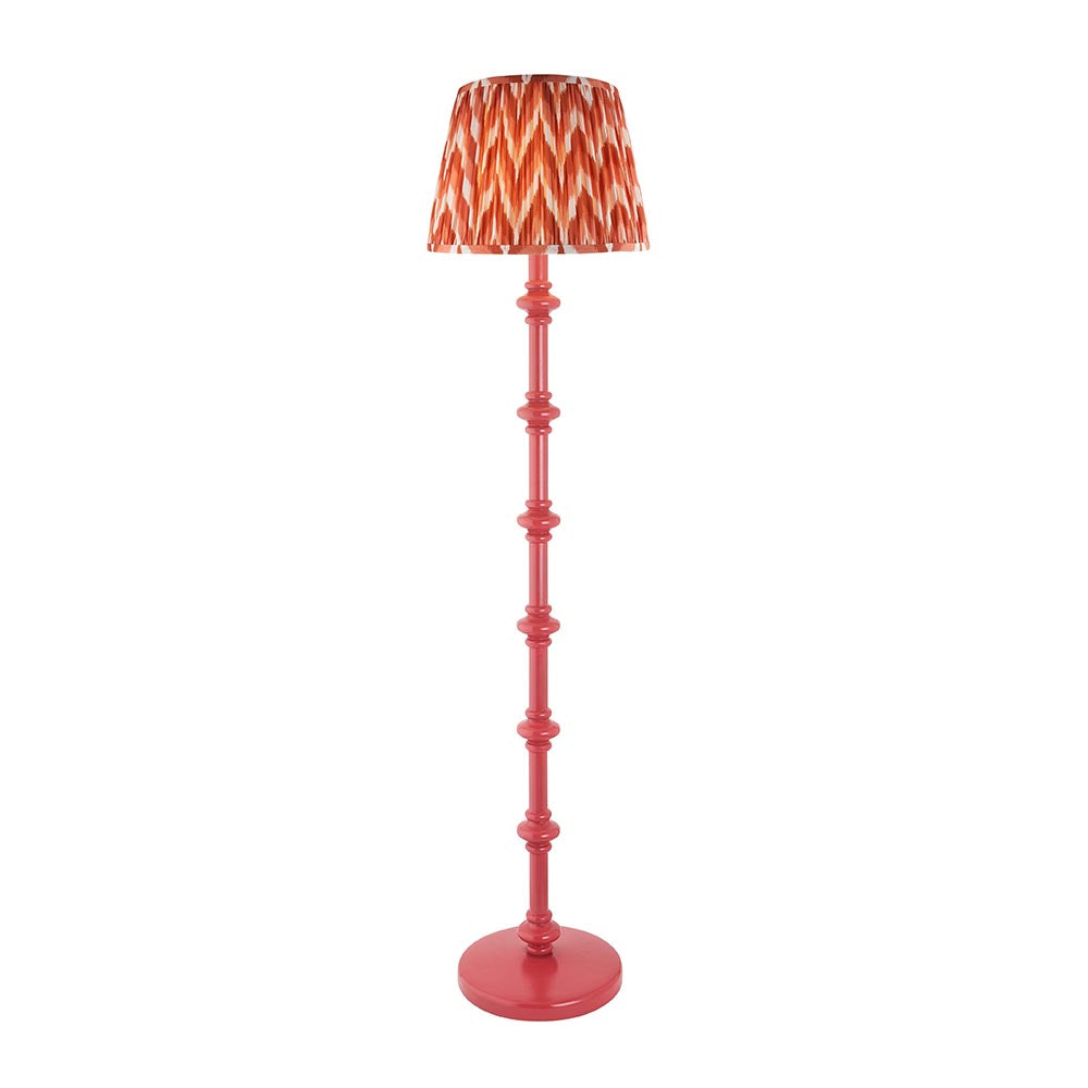 Nivara Zigzag Floor Lamp In Various Finishes B22