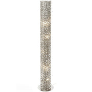 Venus Tube Floor Lamp - Nickel Finish