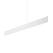 Desk LED Linear Pendant - White/Black