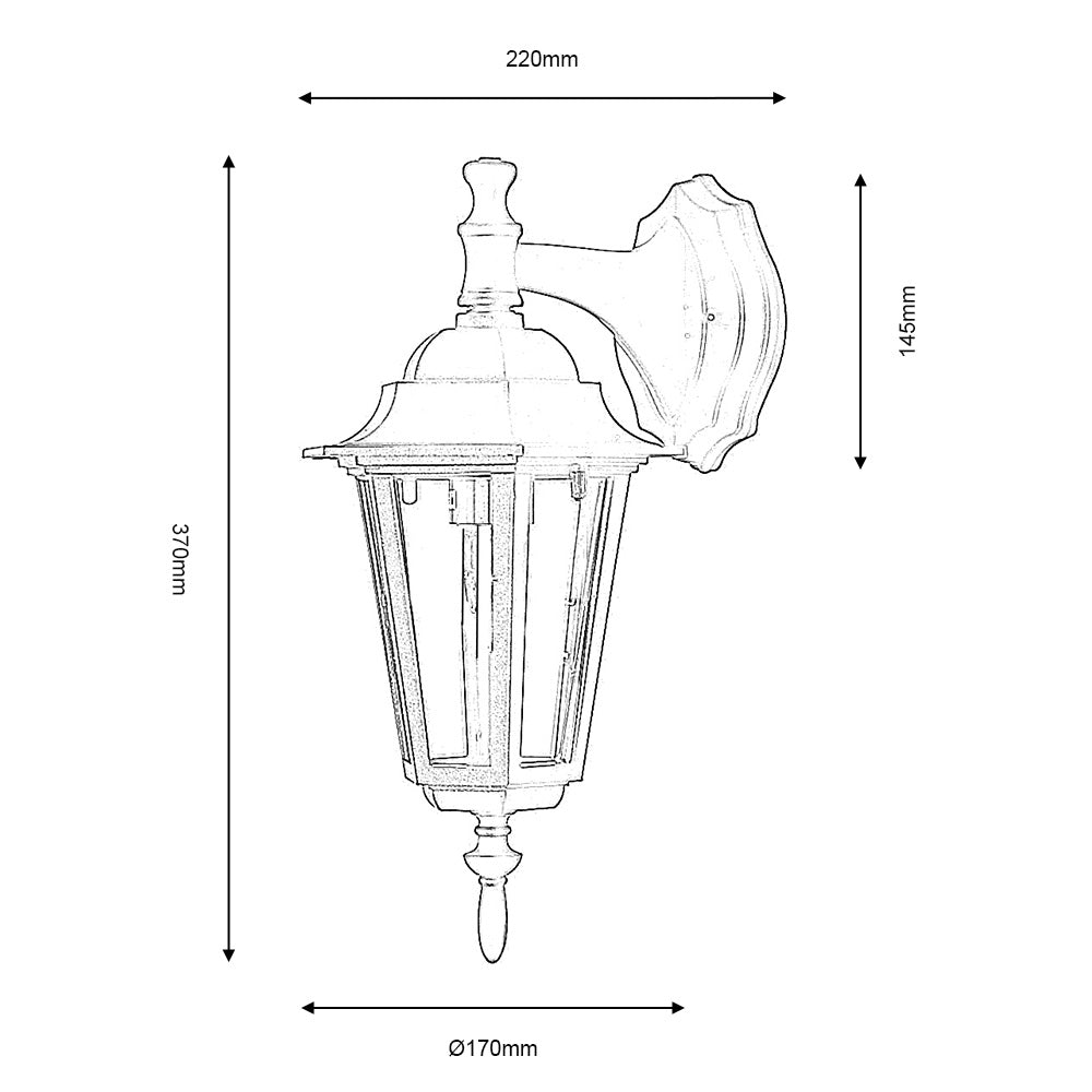 Haxby Outdoor Wall Light