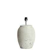 Cassaro Lamp Base - Ceramics Texture Grey