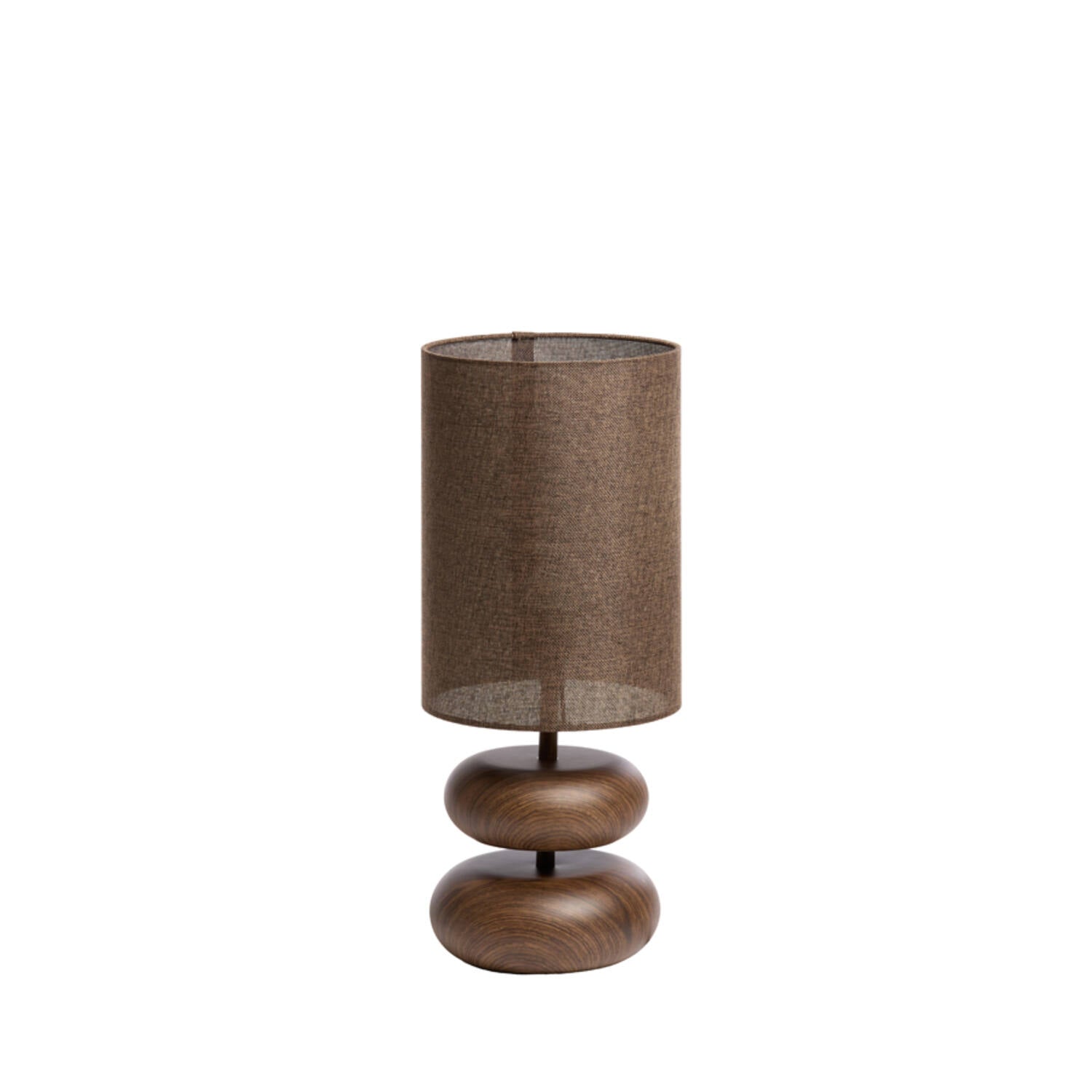 Danialo Table Lamp- Cream/ Brown Finishes
