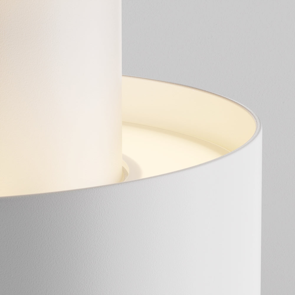 Planet Ceiling lamp Black/White - Finish