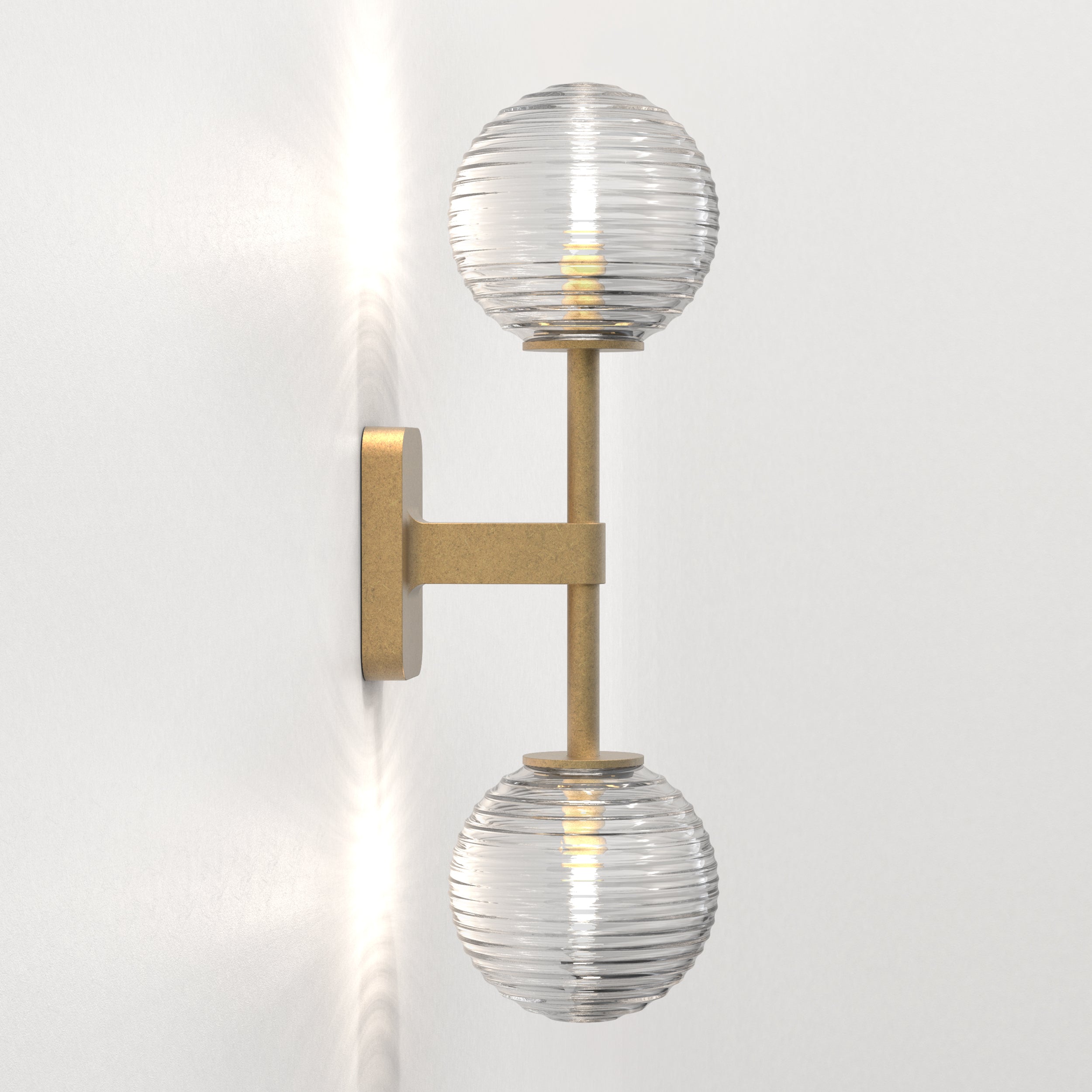 Tacoma Twin Bathroom Wall Light- Various Finishes