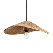 Raffia Ceiling Pendant Light - Hat