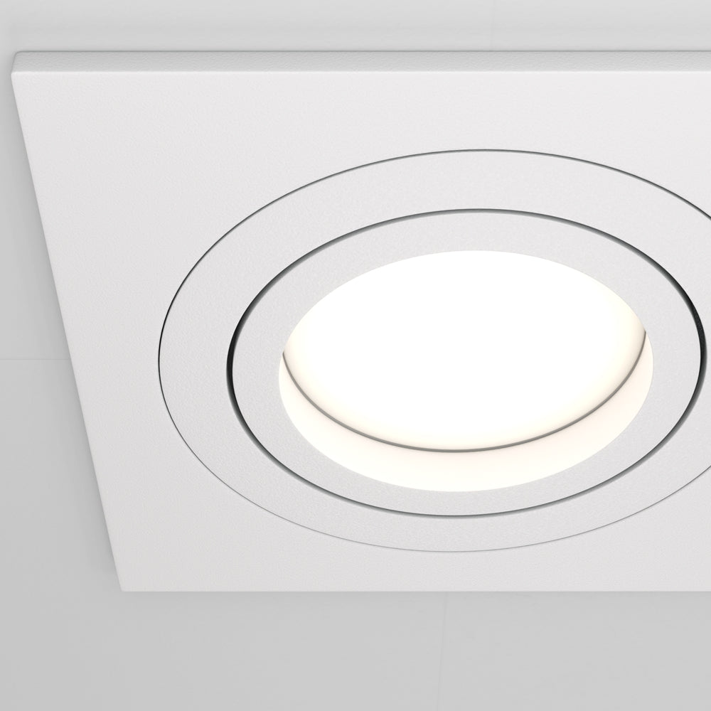 Downlight Atom Recessed Celling Light White/Black/Silver - Finish