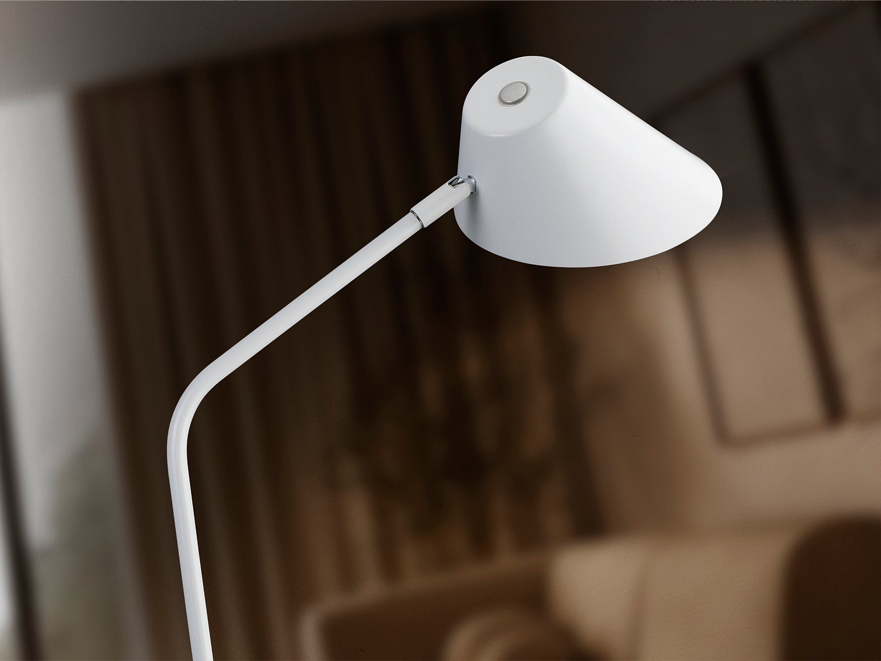Esino 1Lt Floor Lamp- White Finish