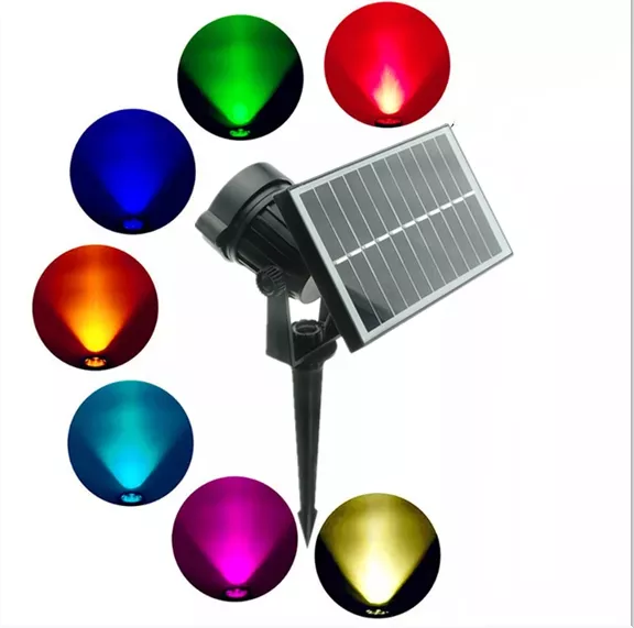 Juno RGB Solar Spike Light