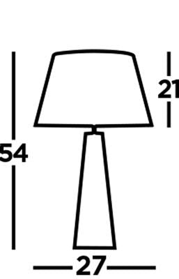 Maldon Table Lamp - Gold