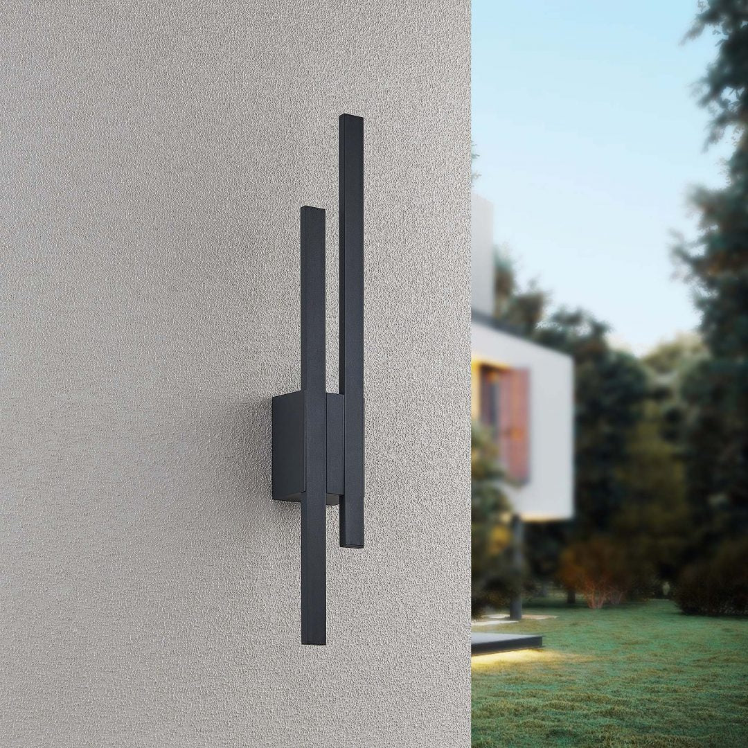Tawa Anthracite IP54 Outdoor LED Wall Light