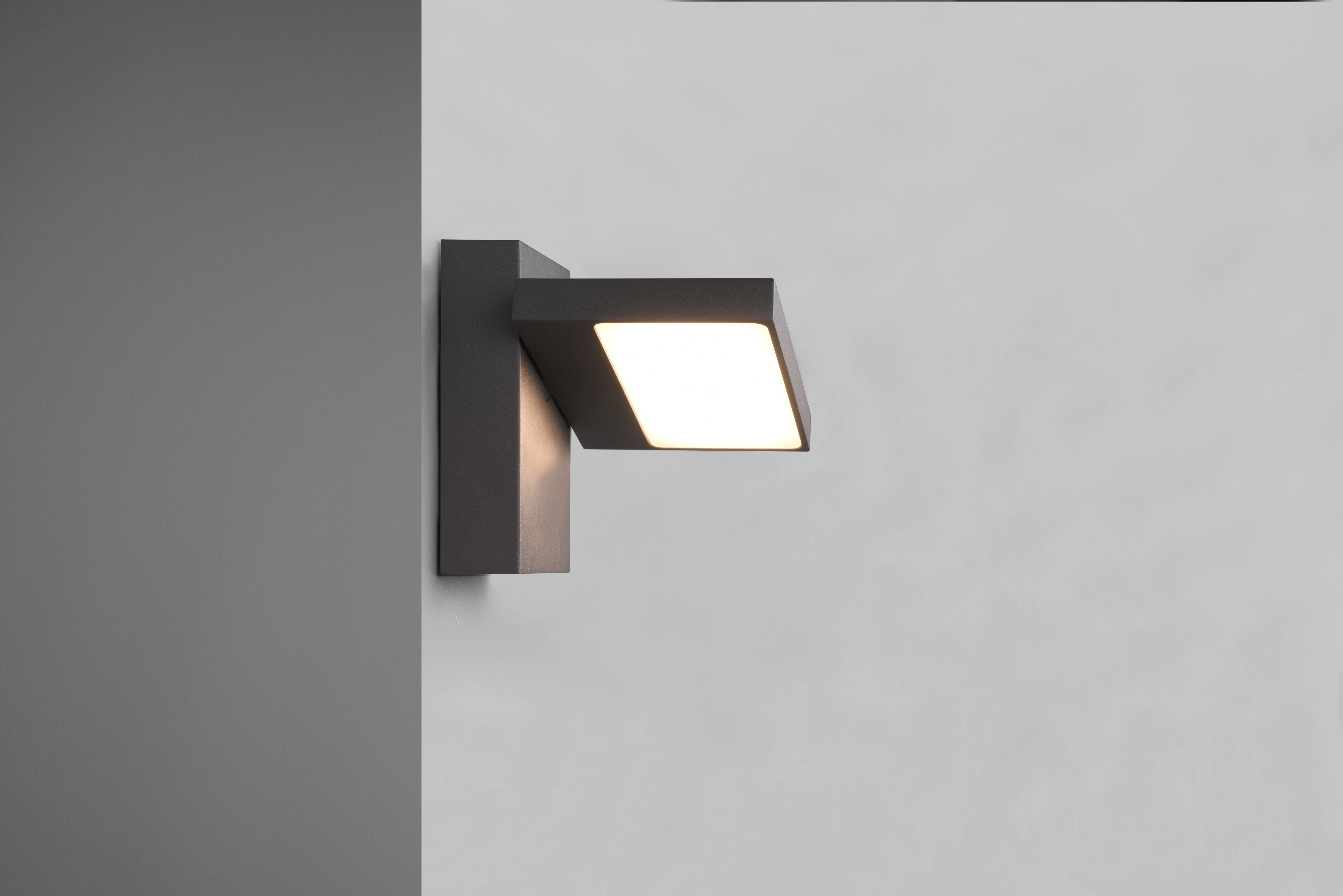Horton Anthracite IP54 Outdoor LED Wall Light