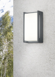 Indus Anthracite IP54 Outdoor LED Wall Light
