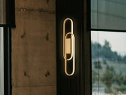 Odele 2Lt LED Wall Light - Gold